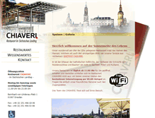 Tablet Screenshot of chiaveri.de